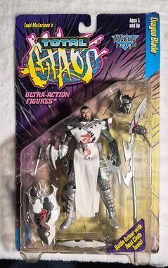 1996 Todd McFarlane Total Chaos Dragon Blade Action Figure – Series 1 New